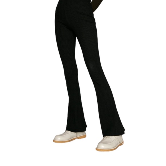 NEW Zara Bone White Laced Leather Boots - Picture 8 of 8